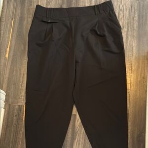 NWT ASOS Design Black Paperbag Waist Trousers - UK 20 / US 16